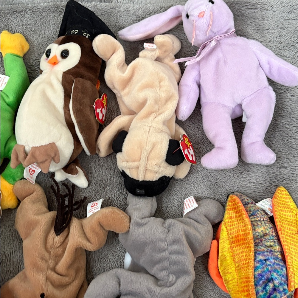 Ty Beanie Babies- Stuffed Animal Collection - Multicolor- set of 25 - Picture 7 of 7